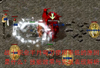 战士职业半月弯刀使用率低的原因是什么?技能效果与实战表现解析 战士职业半月弯刀使用率低的原因是什么?技能效果与实战表现解析