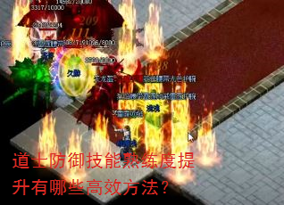 道士防御技能熟练度提升有哪些高效方法? 道士防御技能熟练度提升有哪些高效方法?