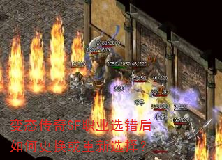 变态传奇SF职业选错后如何更换或重新选择? 变态传奇SF职业选错后如何更换或重新选择?