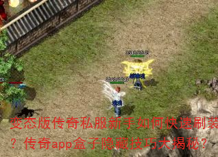 变态版传奇私服新手如何快速刷装备?传奇app盒子隐藏技巧大揭秘? 变态版传奇私服新手如何快速刷装备?传奇app盒子隐藏技巧大揭秘?