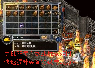 �ֻ�SF����˽�������ο�������װ���ȼ���ս����