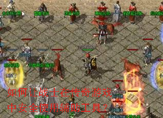如何让战士在传奇游戏中安全使用辅助工具? 如何让战士在传奇游戏中安全使用辅助工具?