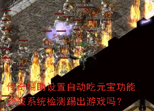 传奇辅助设置自动吃元宝功能会被系统检测踢出游戏吗? 传奇辅助设置自动吃元宝功能会被系统检测踢出游戏吗?