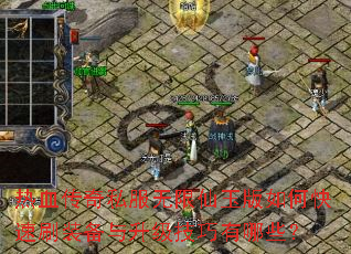 热血传奇私服无限仙玉版如何快速刷装备与升级技巧有哪些? 热血传奇私服无限仙玉版如何快速刷装备与升级技巧有哪些?