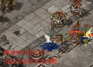 暗殿BOSS怎么打?顶级装备获取全攻略 暗殿BOSS怎么打?顶级装备获取全攻略