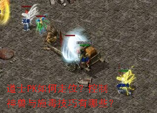 道士PK如何走位?控制神兽与施毒技巧有哪些? 道士PK如何走位?控制神兽与施毒技巧有哪些?