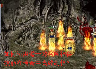 如何运用道士的召唤神兽技能在传奇中高效刷怪? 如何运用道士的召唤神兽技能在传奇中高效刷怪?