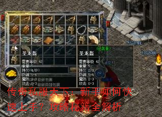 传奇私服天下:新手如何快速上手?攻略秘籍全解析 传奇私服天下:新手如何快速上手?攻略秘籍全解析