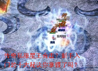 传奇私服星王合击?新手入门的十大秘诀你掌握了吗? 传奇私服星王合击?新手入门的十大秘诀你掌握了吗?
