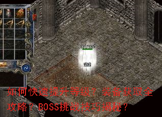 ��ο��������ȼ���װ����ȡȫ���ԣ�BOSS��ս���ɽ��أ�