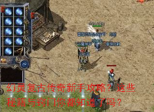 幻灵复古传奇新手攻略?这些秘籍与窍门你都知道了吗? 幻灵复古传奇新手攻略?这些秘籍与窍门你都知道了吗?