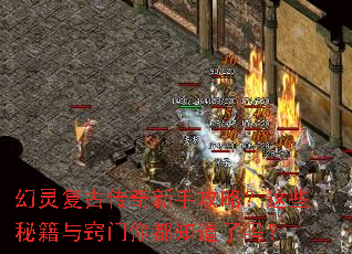 幻灵复古传奇新手攻略?这些秘籍与窍门你都知道了吗? 幻灵复古传奇新手攻略?这些秘籍与窍门你都知道了吗?