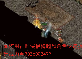 如何用神雕侠侣梅超风角色快速提升战力至302600249? 如何用神雕侠侣梅超风角色快速提升战力至302600249?