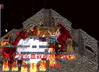 有个万多血就能挑战红色BOSS?新手必看攻略 有个万多血就能挑战红色BOSS?新手必看攻略