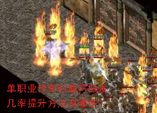 单职业传奇秒血符触发几率提升方法有哪些? 单职业传奇秒血符触发几率提升方法有哪些?