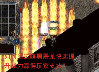 如何通过暗黑屠龙快速提升战力赢得玩家支持? 如何通过暗黑屠龙快速提升战力赢得玩家支持?