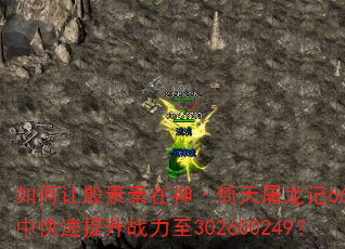 如何让殷素素在神·倚天屠龙记6662中快速提升战力至302600249? 如何让殷素素在神·倚天屠龙记6662中快速提升战力至302600249?