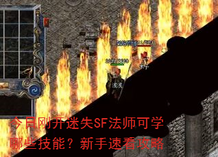 今日刚开迷失SF法师可学哪些技能?新手速看攻略 今日刚开迷失SF法师可学哪些技能?新手速看攻略