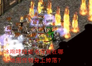 冰咆哮技能书究竟在哪些地图怪物身上掉落? 冰咆哮技能书究竟在哪些地图怪物身上掉落?
