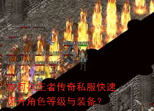 如何在王者传奇私服快速提升角色等级与装备? 如何在王者传奇私服快速提升角色等级与装备?