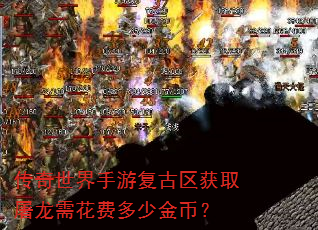 传奇世界手游复古区获取屠龙需花费多少金币? 传奇世界手游复古区获取屠龙需花费多少金币?