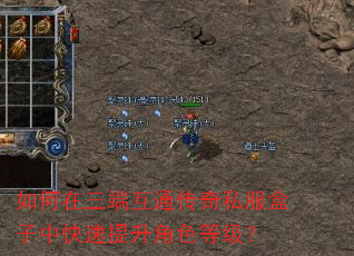 如何在三端互通传奇私服盒子中快速提升角色等级? 如何在三端互通传奇私服盒子中快速提升角色等级?