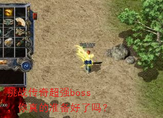 挑战传奇超强boss,你真的准备好了吗? 挑战传奇超强boss,你真的准备好了吗?