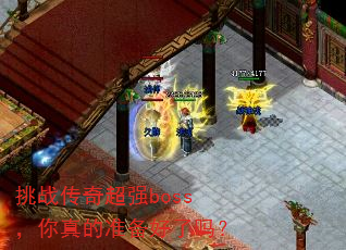 挑战传奇超强boss,你真的准备好了吗? 挑战传奇超强boss,你真的准备好了吗?
