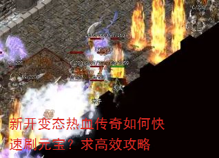新开变态热血传奇如何快速刷元宝?求高效攻略 新开变态热血传奇如何快速刷元宝?求高效攻略
