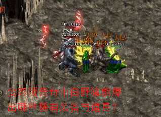 变态版传奇中白野猪能爆出哪些稀有装备与道具? 变态版传奇中白野猪能爆出哪些稀有装备与道具?