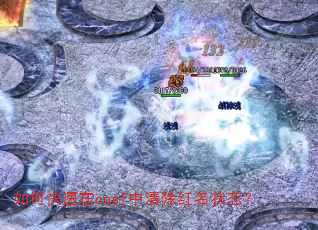 如何快速在cqsf中清除红名状态? 如何快速在cqsf中清除红名状态?