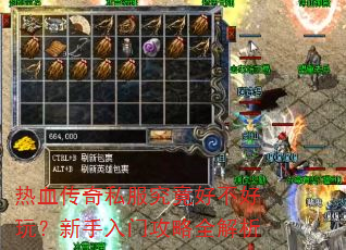 热血传奇私服究竟好不好玩?新手入门攻略全解析 热血传奇私服究竟好不好玩?新手入门攻略全解析