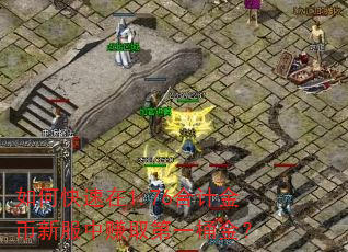 如何快速在1.76合计金币新服中赚取第一桶金? 如何快速在1.76合计金币新服中赚取第一桶金?