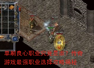 单刷良心职业究竟是谁?传奇游戏最强职业选择攻略揭秘 单刷良心职业究竟是谁?传奇游戏最强职业选择攻略揭秘