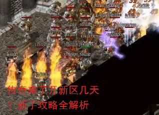 传奇来了开新区几天?新手攻略全解析 传奇来了开新区几天?新手攻略全解析