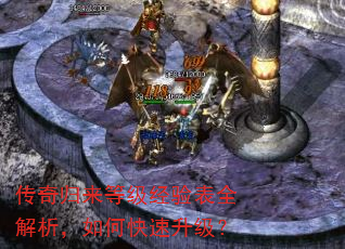 传奇归来等级经验表全解析,如何快速升级? 传奇归来等级经验表全解析,如何快速升级?