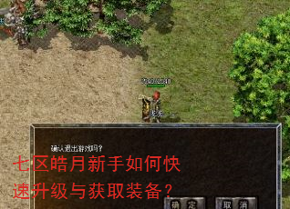 七区皓月新手如何快速升级与获取装备? 七区皓月新手如何快速升级与获取装备?