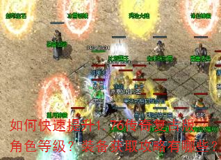 如何快速提升1.76传奇复古版角色等级?装备获取攻略有哪些? 如何快速提升1.76传奇复古版角色等级?装备获取攻略有哪些?